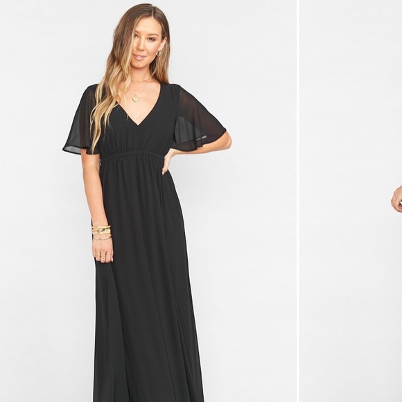 emily empire maxi dress